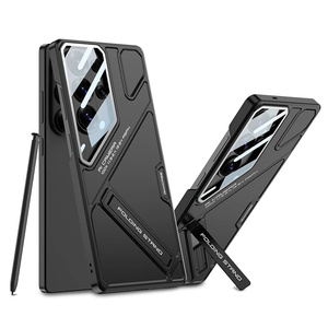 Funda Protectora para Teléfono Móvil de Plástico Resistente a Impactos con Soporte Plegable Oculto y Protección de Lente, Personalizable con Logotipo, para <span class=keywords><strong>Samsung</strong></span> S23 S24 S25 S26 Ultra - Product Image 6