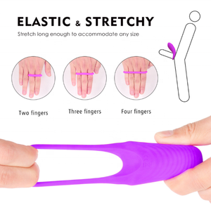 Vibratore telecomandato senza fili per i giocattoli adulti del sesso dello stimolatore del clitoride del punto G dell'anello della manica del pene dell'<span class=keywords><strong>uomo</strong></span> - Product Image 4