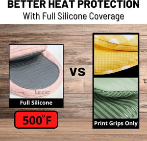 Biểu Tượng Tùy Chỉnh Silicone Lò Găng Tay Chịu Nhiệt Nhà Bếp Găng Tay Và Nồi Chủ Sở Hữu Bộ <span class=keywords><strong>Mini</strong></span> Lò Găng Tay Cho Nấu Ăn - Product Image 4