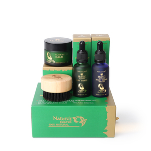 Hot Selling Customized <strong>Beard</strong> Growth Kit Growth <strong>Beard</strong> Oil Serum Roller <strong>Beard</strong> Balm <strong>Grooming</strong> Care Gift <strong>Set</strong> - Product Image 4