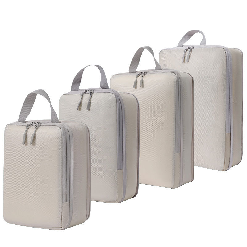 Ensemble compressé de quatre pièces [beige]