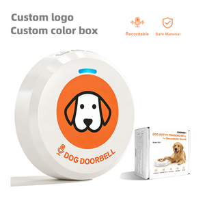 Sonnette pour chien Daytech IP55 étanche, 36 sonneries, volume à 5 niveaux, enregistrement personnalisable pour l'entraînement des animaux de compagnie en extérieur - Product Image 1