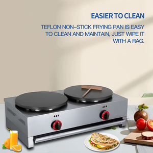 เครื่องทำเครปและ<span class=keywords><strong>แพน</strong></span><span class=keywords><strong>เค้ก</strong></span>ก๊าซเครื่องทำเครปหมุนเชิงพาณิชย์ - Product Image 3