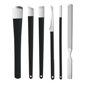 Foot trimming and pedicure set with three knives, nail groove pliers, professional <b>tools</b> for removing onychomycosis and - Product Image 1