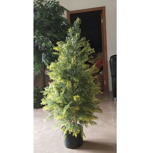 Customized 80cm Height Mini Artificial Cypress <strong>Tree</strong>, Potted Decorative Wood <strong>Tree</strong> <strong>Trunk</strong> Cypress <strong>Tree</strong> Plant Artificial <strong>for</strong> <strong>Sale</strong> - Product Image 6