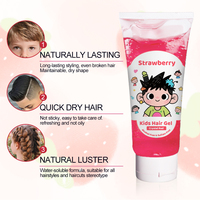 Gel coiffant personnalisé pour enfants ; Gel capillaire adapté aux cheveux bouclés, offrant une tenue forte et un contrôle des bords