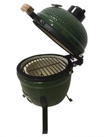 Chariot de barbecue en acier inoxydable de 13 pouces, mini barbecue japonais Shichirin, barbecue coréen, table de barbecue en céramique