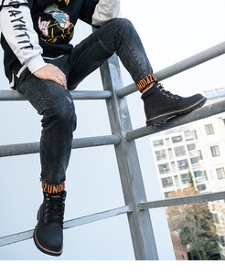 أحذية أمان العمل الصلب اصبع القدم حذاء برقبة للعمل حجم <span class=keywords><strong>15</strong></span> w مكافحة سحق أحذية أمان للرجال تنفس - Product Image 6