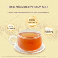 Integratore Senza Zucchero per l'Equilibrio Emotivo 30ml/Bustine, Estratto di Dendrobium e Ginseng in Purea, Energizzante a Base di Erbe
