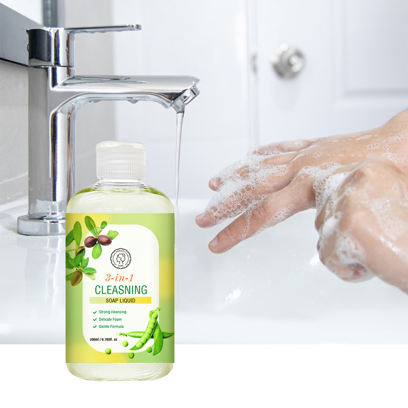 Custom 200ml Liquid Soap Hand Wash