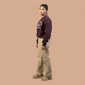 Pantalones Vaqueros de Mujer al por Mayor, Cintura Alta, Elásticos, Casuales, a la Moda, con Logotipo Personalizado, Fabricante OEM ODM, Pantalones Vaqueros de Mujer para Uso Diario - Product Image 6
