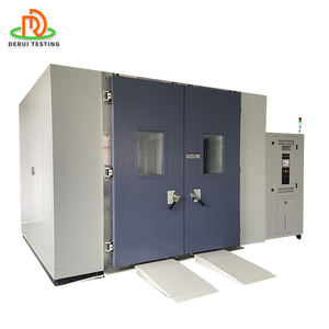 Umweltprüfkammer Begehbare Hoch- und Niedertemperatur- sowie Feuchtigkeitsprüfkammer Testausrüstung Klimatische Feuchtigkeits-Gehkammer - Product Image 1