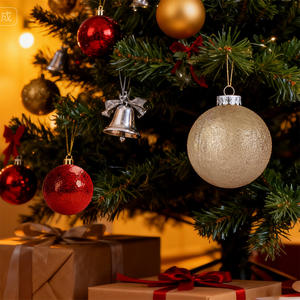 Set Regalo Natalizio con Palline Ecologiche in Polpa di Carta Personalizzate Vendita Calda - Product Image 2