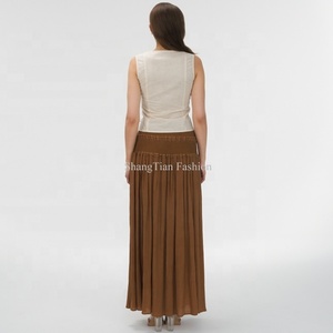 Nouvelle Collection 2025 – Tenues d'été : Haut court décontracté à col en V pour femme, chemise boutonnée en lin et coton de haute qualité - Product Image 5