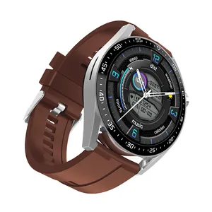 Новинка EC33PRO Смарт-часы 2023 Смарт-часы с BT вызовы сенсорный круглый пульсометр спортивный золотой браслет женские Смарт-часы