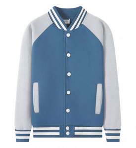 Gran oferta OEM bordado personalizado cuello en V Spandex transpirable arte popular uso promocional chaquetas de béisbol hombres sudaderas con capucha sudaderas - Product Image 6