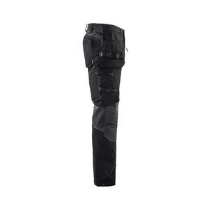 BLAKLADER - 152216459998D112 Pantalones Craftsman 4 vías elásticos Negro/Gris oscuro-PANTALÓN DE TRABAJO EAN 7330509724569 - Product Image 3