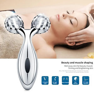 Fabrika toptan kablosuz uzaktan kumanda 3D rulo masaj el vücut zayıflama şekillendirme derin masaj yüz masajı masaj - Product Image 5