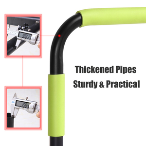 Estación de Flexiones Portátil Ajustable de Acero, Soporte de Flexiones Resistente y Funcional, Barra de Flexiones para Entrenamiento, Barra Paralela para Ejercicios en Interiores, Soporte para Flexiones - Product Image 4