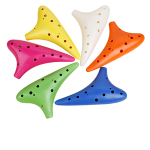 Instrument de poterie Ocarina en résine de flûte en C soprano à 12 trous adapté aux débutants - Product Image 2
