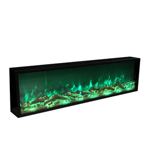 60 "tùy chỉnh thiết kế cổ điển lửa thay đổi màu sắc LED lửa công nghệ giá rẻ trang trí nội thất ngọn lửa Lò sưởi điện - Product Image 1