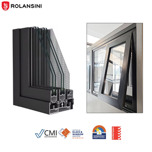 Persiana in <span class=keywords><strong>Alluminio</strong></span> Antiuragano Rolansini, Finestra a Persiana Orizzontale Moderna per Sicurezza Esterna e <span class=keywords><strong>Isolamento</strong></span> <span class=keywords><strong>Termico</strong></span> - Product Image 4