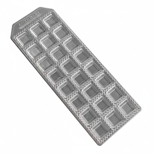 Stampo per Pasta in Alluminio Pressofuso 34 x 11,5 x 2 cm, Quadrato, Tradizionale, Pratico, per Amanti della Cucina e per Fare la Pasta Fresca della Nonna in Casa - Product Image 2