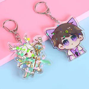 Portachiavi in Plastica Personalizzati, Ciondoli in Acrilico Ecologici di Alta Qualità, Simpatici Portachiavi Cartoon in Acrilico Personalizzati - Product Image 3