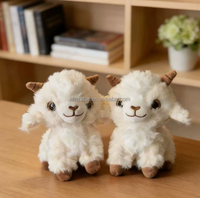 Peluche Mouton Mignon à Motifs Floraux, Douce et Moelleuse, Jouet Confortable pour le Sommeil, Cadeau d'Anniversaire pour Enfants