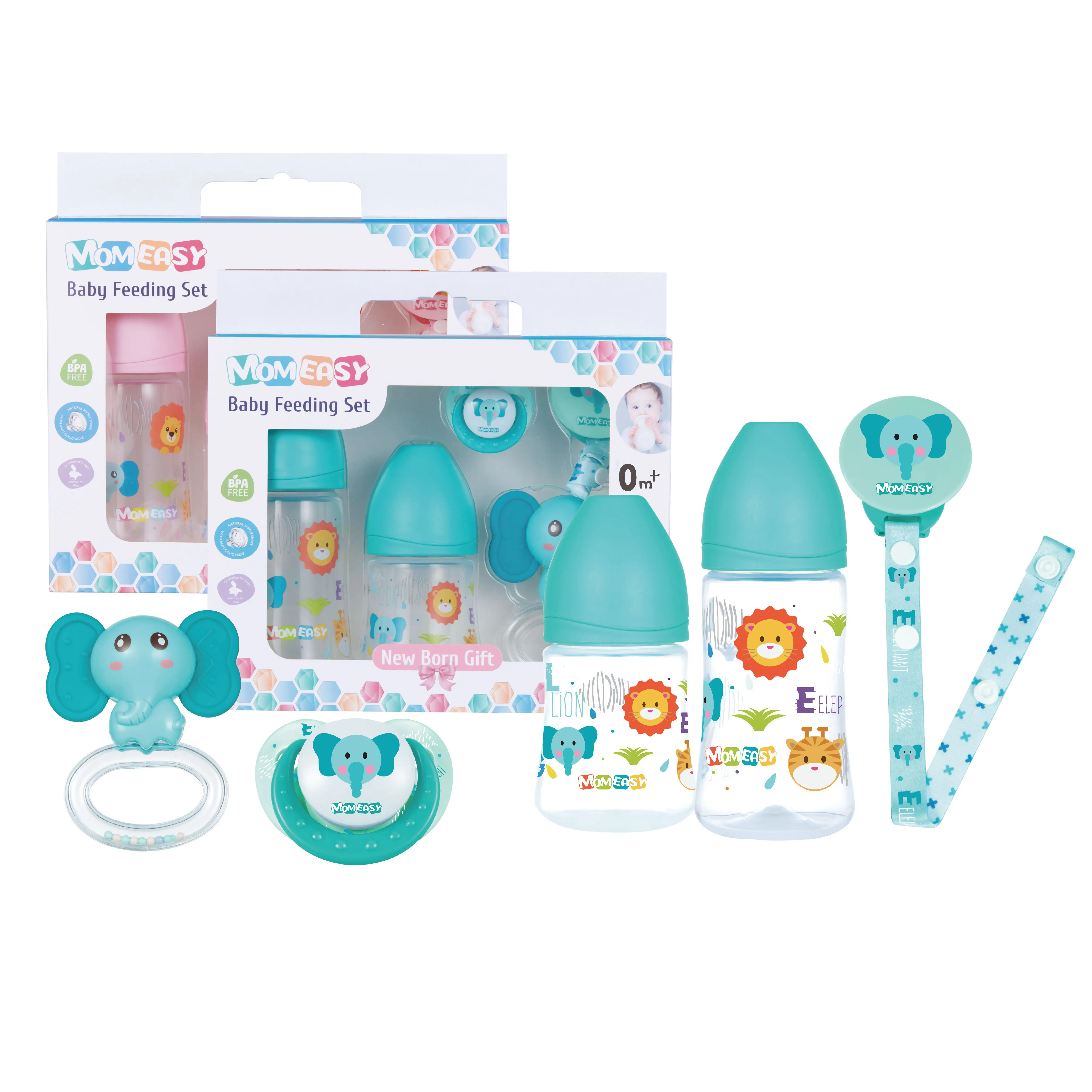 PP New Born Baby Gift Set Conjunto De Alimentação Do Bebê Conjunto De Garrafa De Bebê