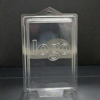 Caja de Embalaje con Tapa y Base de PET con Logotipo en Relieve, Forma Personalizada, para Figuras de Acción