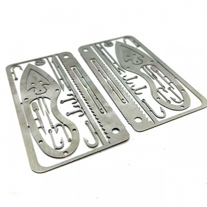 Herramientas Multifuncionales de Supervivencia de Acero Inoxidable de 10.1 cm, Equipo de Pesca para Actividades al Aire Libre, Artículos Esenciales Portátiles para Acampar - Product Image 2