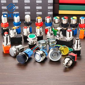 ปุ่มกดเรืองแสงทำจากทองเหลืองสแตนเลสกันน้ำ22มม. ปุ่ม1NO1NC กริ่งประตูและแตร3A 220V 12V ระดับ IP65 - Product Image 3