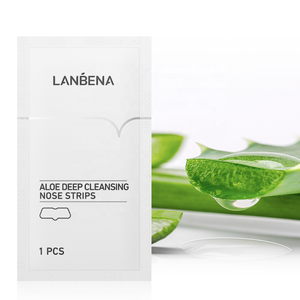 Tiras Nasales <span class=keywords><strong>LANBENA</strong></span> ALOE Cream, Limpiador de Poros de Limpieza Profunda y Blanqueamiento, con Ingredientes Químicos - Product Image 1