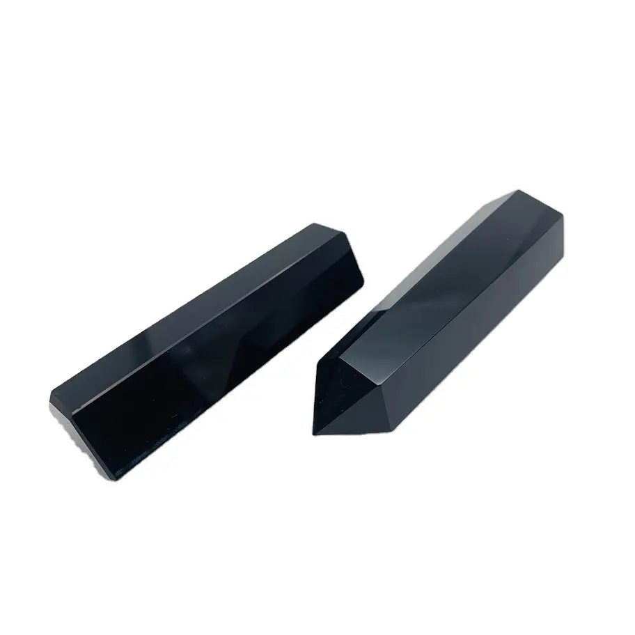 High level Fast Delivery Environmental Protection crystal home decoration luxury black obsidian point