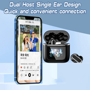 割引セール YX27 ANC アクティブノイズキャンセリング タッチスクリーン <span class=keywords><strong>Bluetooth</strong></span> イヤホン TWS ワイヤレス ゲーミング 低遅延 インイヤー イヤホン - Product Image 5