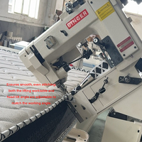 Machine à coudre industrielle Singer 300U pour matelas avec table, 220V, 15 pièces/heure, surjeteuse électrique