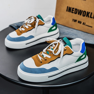 Chaussures de sport décontractées pour hommes, nouvelle tendance pour les jeunes, baskets de basket-ball à lacets, chaussures de sport fitness - Product Image 1