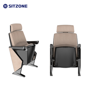 Asiento de Auditorio Sitzone con Mesa de Escritura <span class=keywords><strong>PA</strong></span>, Diseño Moderno, Asiento Fijo para Teatro, Sala de Conferencias - Product Image 1