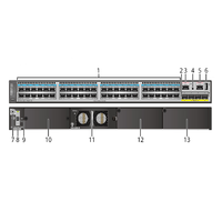 S5730-60C-PWH-HI 02351MQV Switch Empresarial Agile Layer 3 PoE++ con 48 Puertos PoE++ 10/100/1000BASE-T y iStack VXLAN