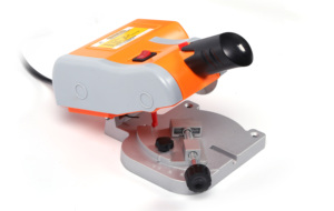 Taglio da banco sega <span class=keywords><strong>Ini</strong></span> mitra Chop Saw per artigianato in plastica di legno per taglio alberi a freccia in carbonio, regolabile Max 45 ° - Product Image 3