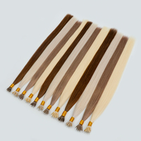 Extensions de cheveux invisibles à anneaux nano, luxe, 100% cheveux russes Remy vierges, qualité supérieure 12A avec micro-anneaux nano