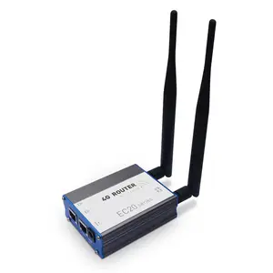 מכירה לוהטת Iot Gsm תעשייתי מודם נתב חיצוני Sma אנטנות Sms מודם 4g עם חריץ ה-sim