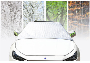 Housse de protection <span class=keywords><strong>pare</strong></span>-<span class=keywords><strong>brise</strong></span> avant de voiture <span class=keywords><strong>anti</strong></span>-neige et <span class=keywords><strong>anti</strong></span>-<span class=keywords><strong>givre</strong></span>, <span class=keywords><strong>pare</strong></span>-soleil extérieur imperméable pour l'hiver, en feuille d'aluminium - Product Image 6