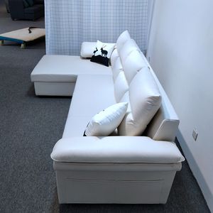 फैक्टरी सीधे अनुकूलित घर सोफे बिस्तर सेट तह पोर्टेबल Chesterfield सस्ते कीमत भंडारण परिवर्तनीय एल आकार सोफा बेड - Product Image 5
