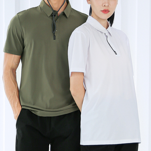 New Arrival Polo <b>Shirt</b> Men Slim Custom Plain Design Sweat Resistant UV Protection Business Event Polo - Product Image 6