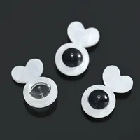 Meilleures ventes : Embouts de boucles d'oreilles en caoutchouc vierges, bouchons et convertisseurs en plastique pour la fabrication de bijoux, adaptés aux boucles d'oreilles non percées