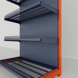 بيع بالجملة رفوف سوبر ماركت معدنية خفيفة عالية الجودة وواجب قائم بذاته لمتاجر البيع بالتجزئة - Product Image 6