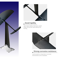 Kit de foil GY03 Hydrofoil unisexe avec logo personnalisé, planche de paddle surf pour la propulsion par kite et aile de vent en mer, sport nautique, foil wingfoil