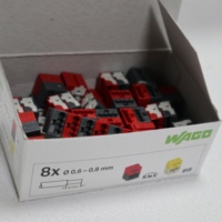 Interrupteurs muraux KNX Smart Home avec borniers à connecteur de fils pour appareils ménagers intelligents et panneaux d'interrupteurs
